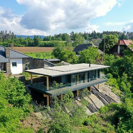 Modernes Ferienhaus Mit Panoramablick ローゼック エクステリア 写真