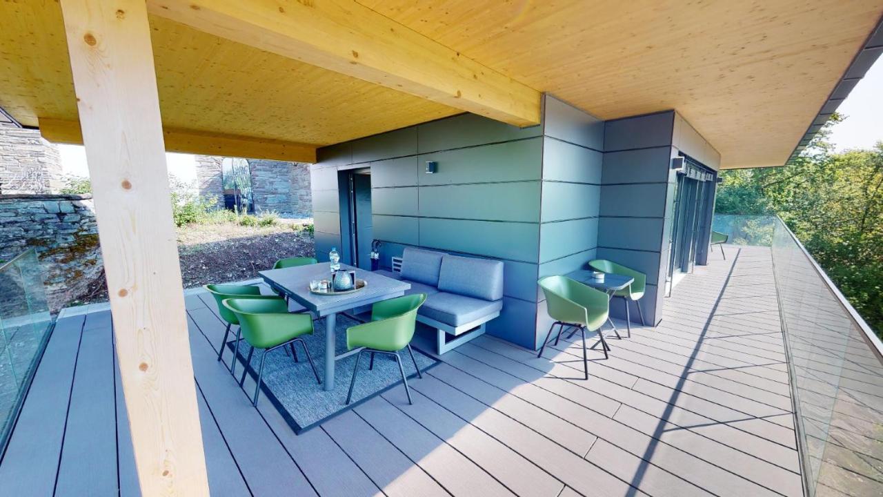 Modernes Ferienhaus Mit Panoramablick ローゼック エクステリア 写真