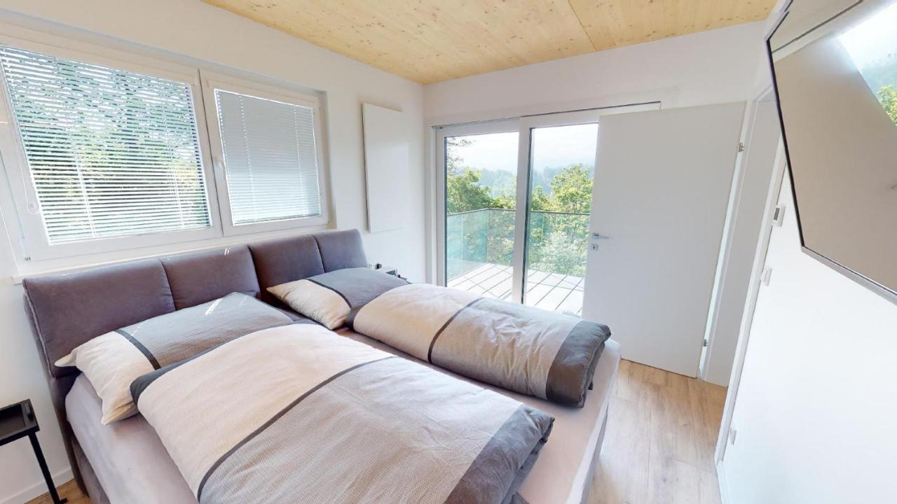 Modernes Ferienhaus Mit Panoramablick ローゼック エクステリア 写真