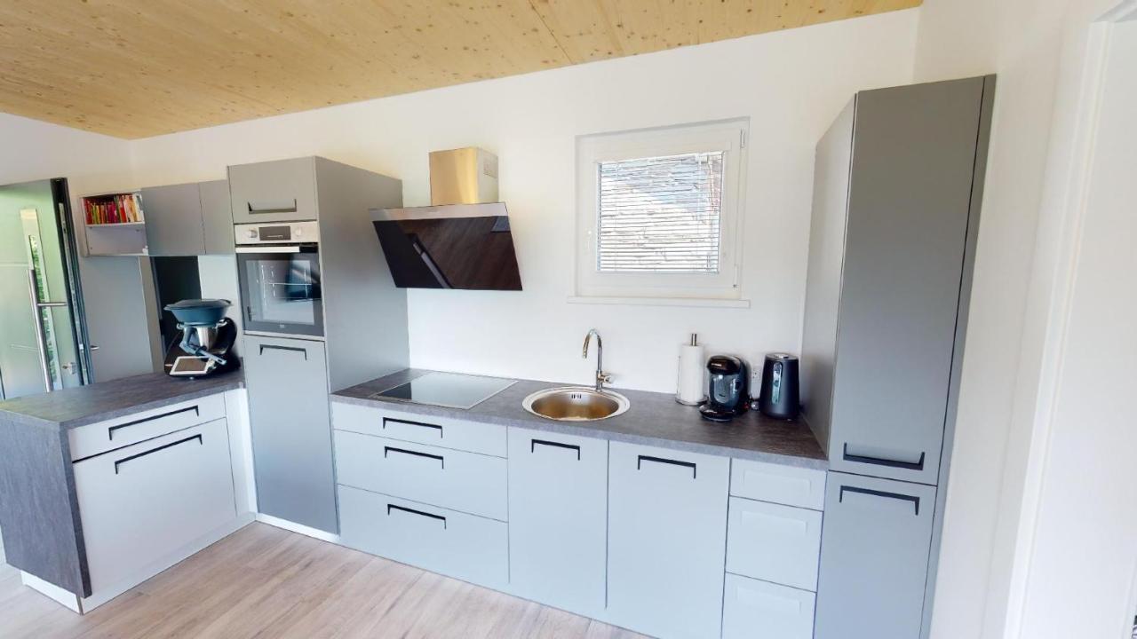 Modernes Ferienhaus Mit Panoramablick ローゼック エクステリア 写真